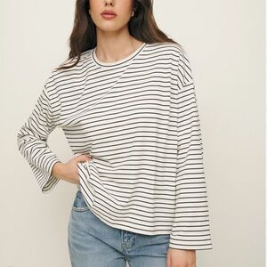 Reformation Oversized Long Sleeve Tee